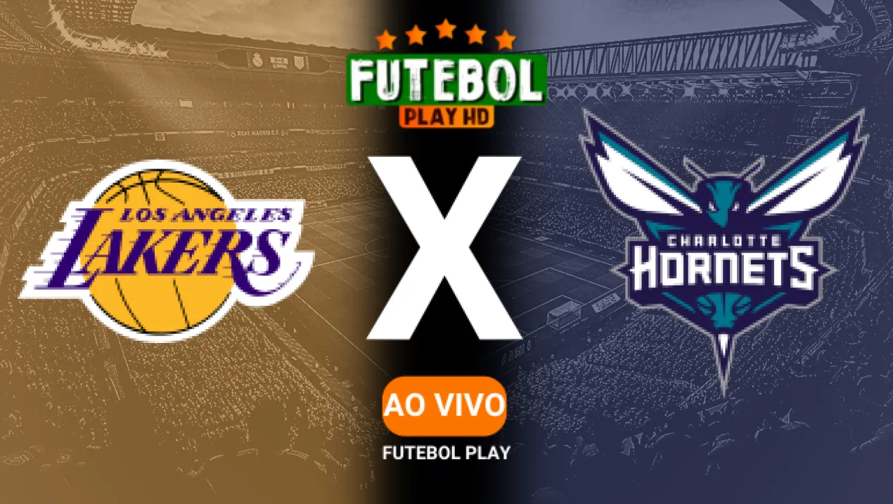 Assistir NBA: Los Angeles Lakers x Charlotte Hornets ao vivo online 10/01/2025 HD