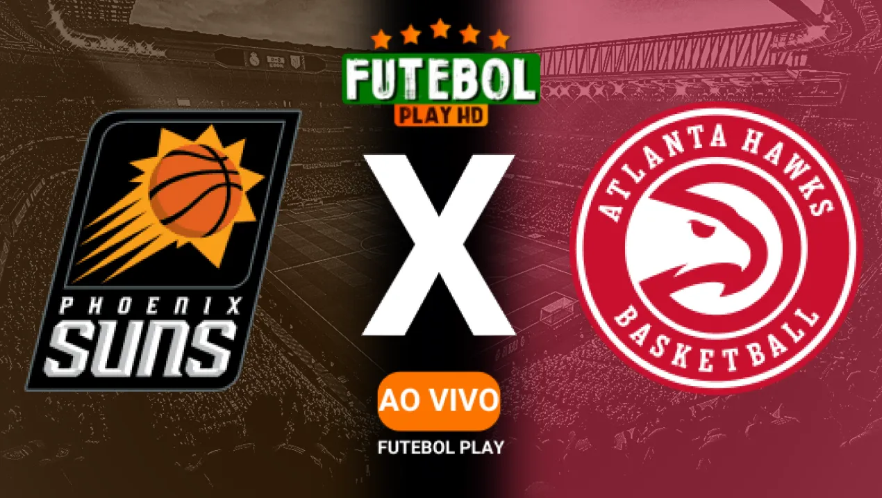 Assistir NBA: Phoenix Suns x Atlanta Hawks ao vivo grátis 09/01/2025